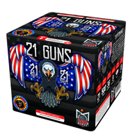 21 Guns 21-Shot XL Aerial Cake