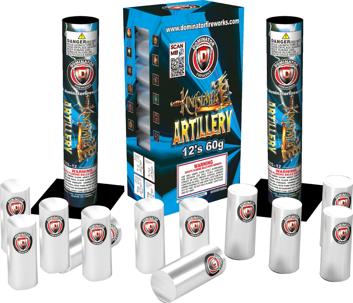 Kingslayer 12-Shot Canister Shells