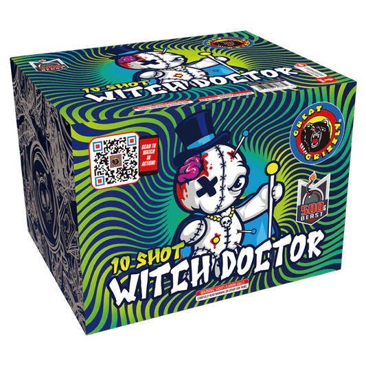 Witch Doctor 10-Shot XL Aerial Cake