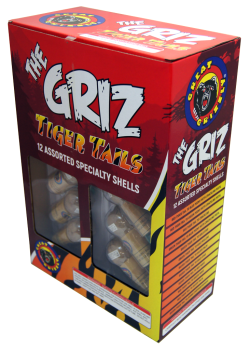 Griz Shell con cola, cartuchos de 12 disparos