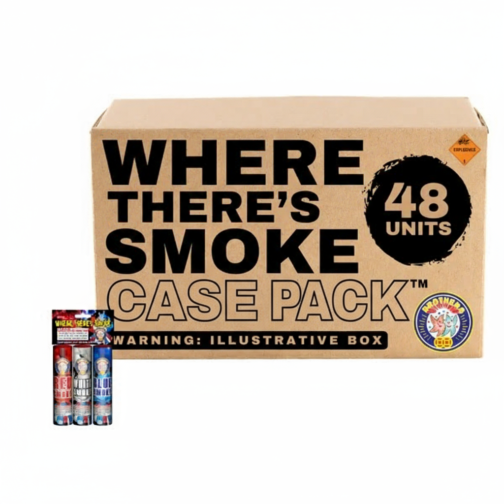 Donde Hay Humo (Paquete de 3) Bomba de Humo Grande | Caja de 48/1