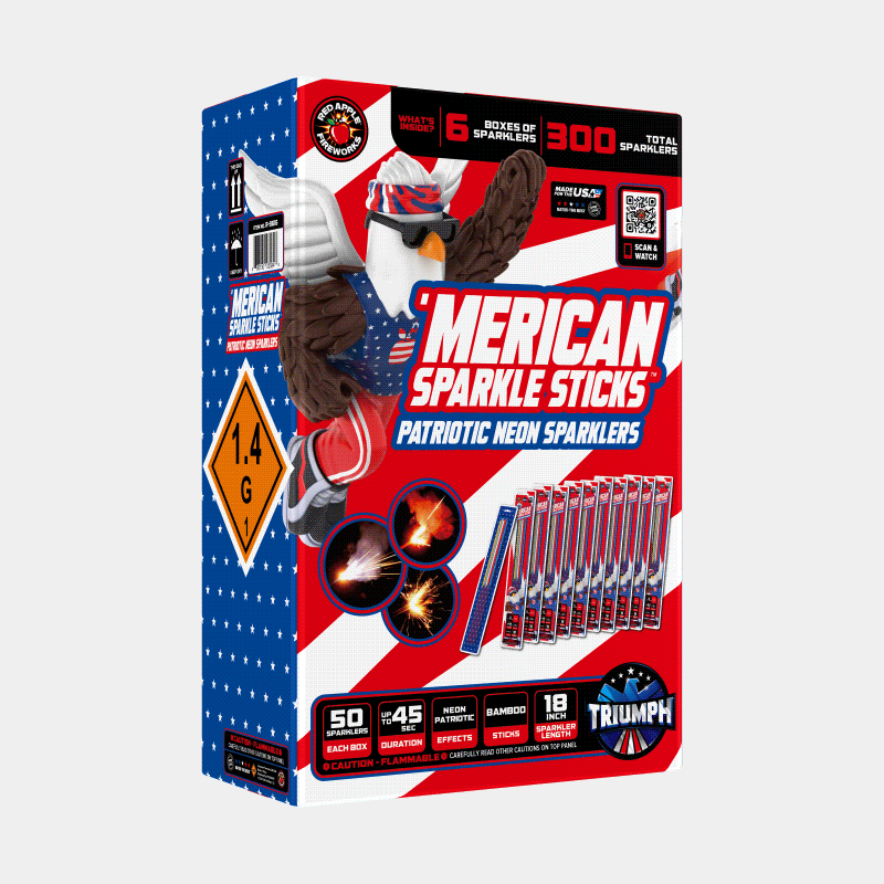 'Merican Sparkle Sticks