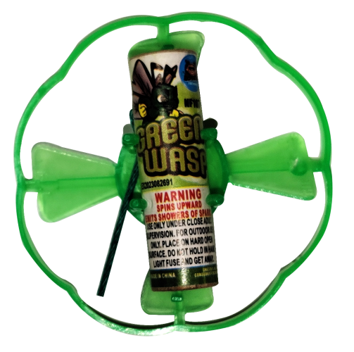 Green Wasp Flying Novelty (6-Pack)
