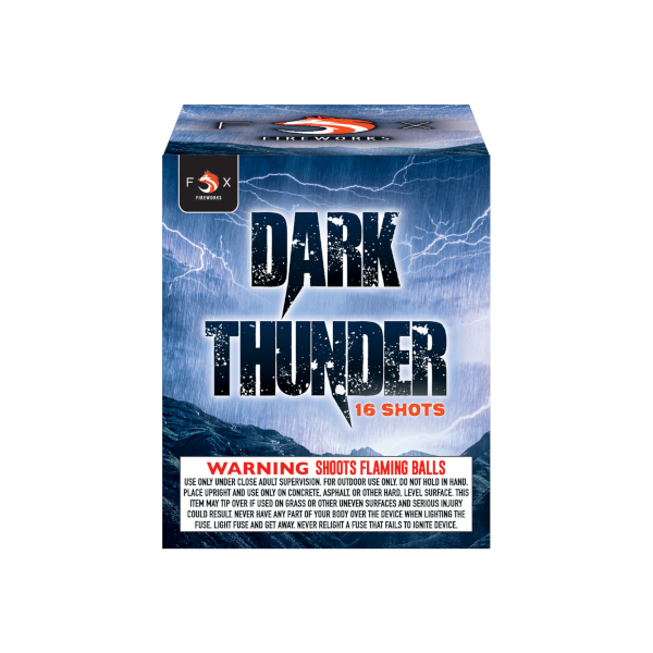 Dark Thunder 16-Shot Standard Aerial Cake