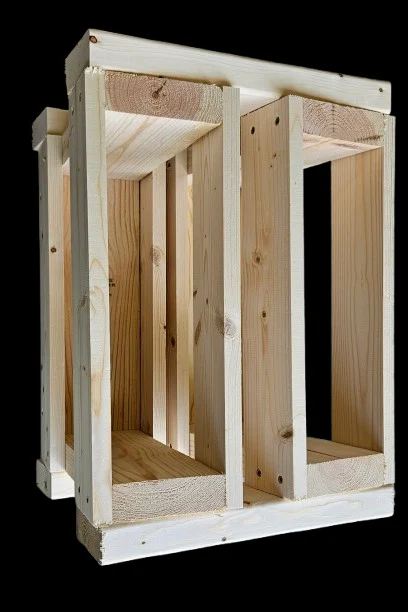 Great Lakes Mortar Racks™ 24-Shot EMPTY  Double Row Fan Rack