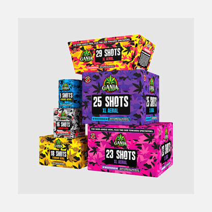 Ganja® Case 120 Shots Sampler®