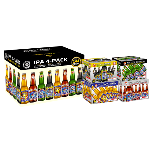 IPA 144-Shot XL Aerial Cake Assortment