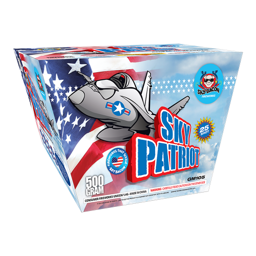 Sky Patriot 25-Shot XL Aerial Cake