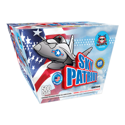 Sky Patriot 25-Shot XL Aerial Cake
