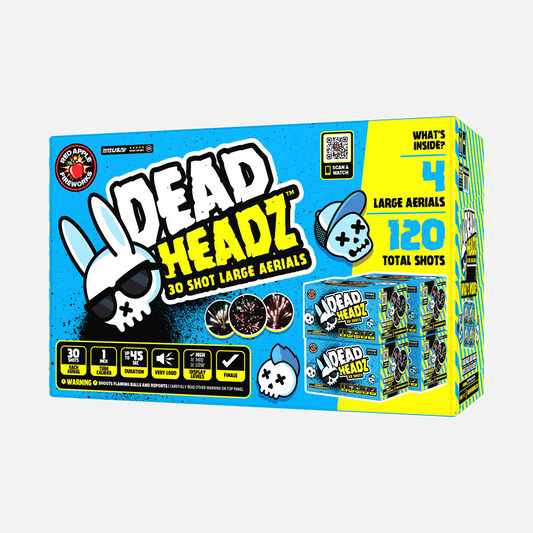 Dead Headz™ 30 Disparos Aéreos Grandes