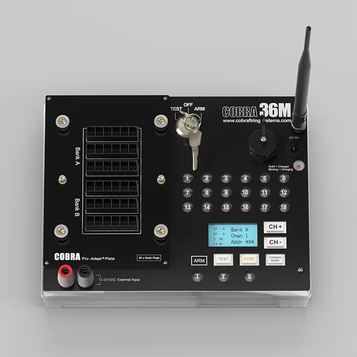 Sistema de disparo Cobra 36M con QuickPlugs