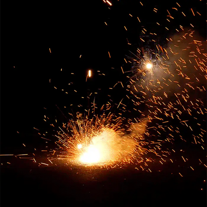 Muestra de fuegos artificiales Pyro Pail™