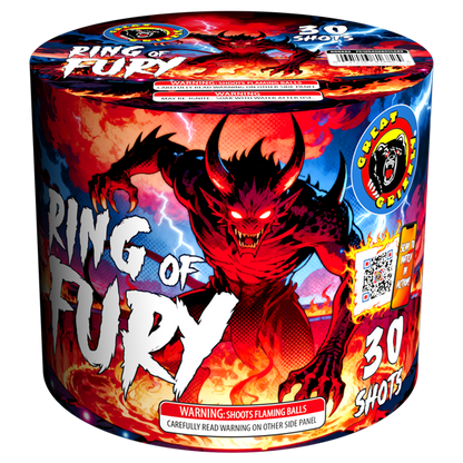 Ring of Fury 30-Shot Large Aerial Cake