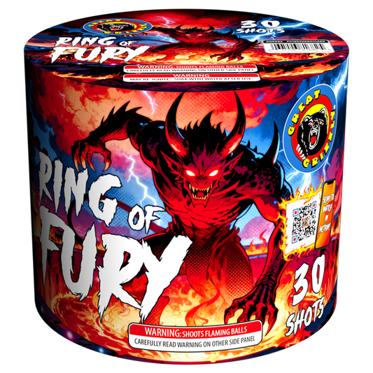 Ring of Fury 30-Shot Large Aerial Cake