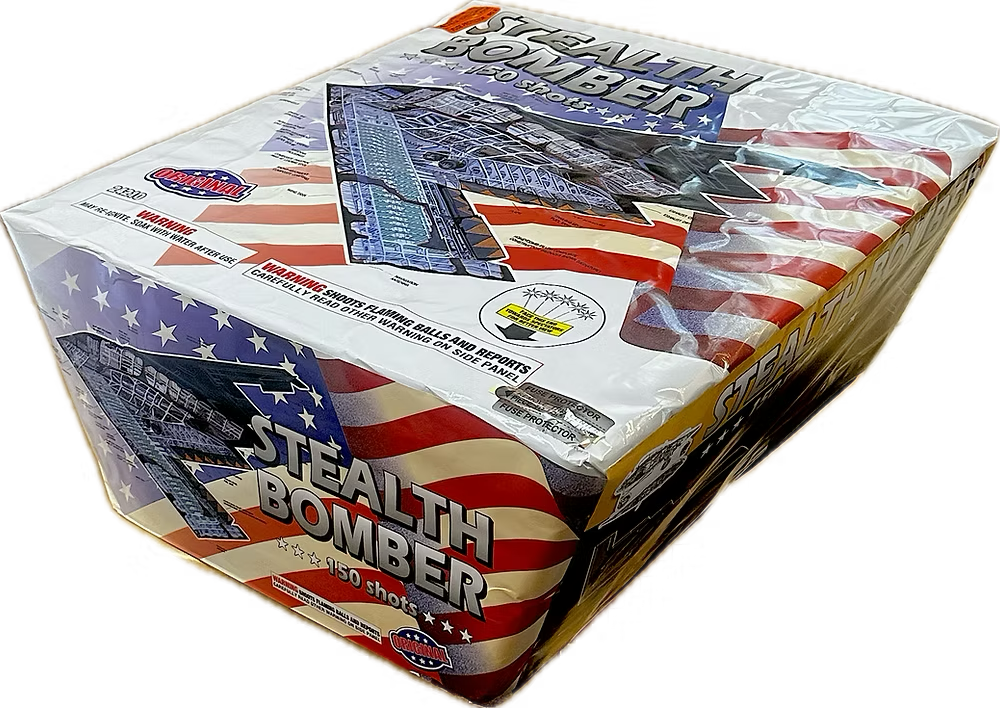 Stealth Bomber 150-Shot XXL Aerial Cake