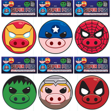 Pig Team Flying Novelty (6-Pack)