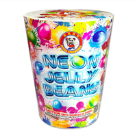 Neon Jelly Beans Fountain