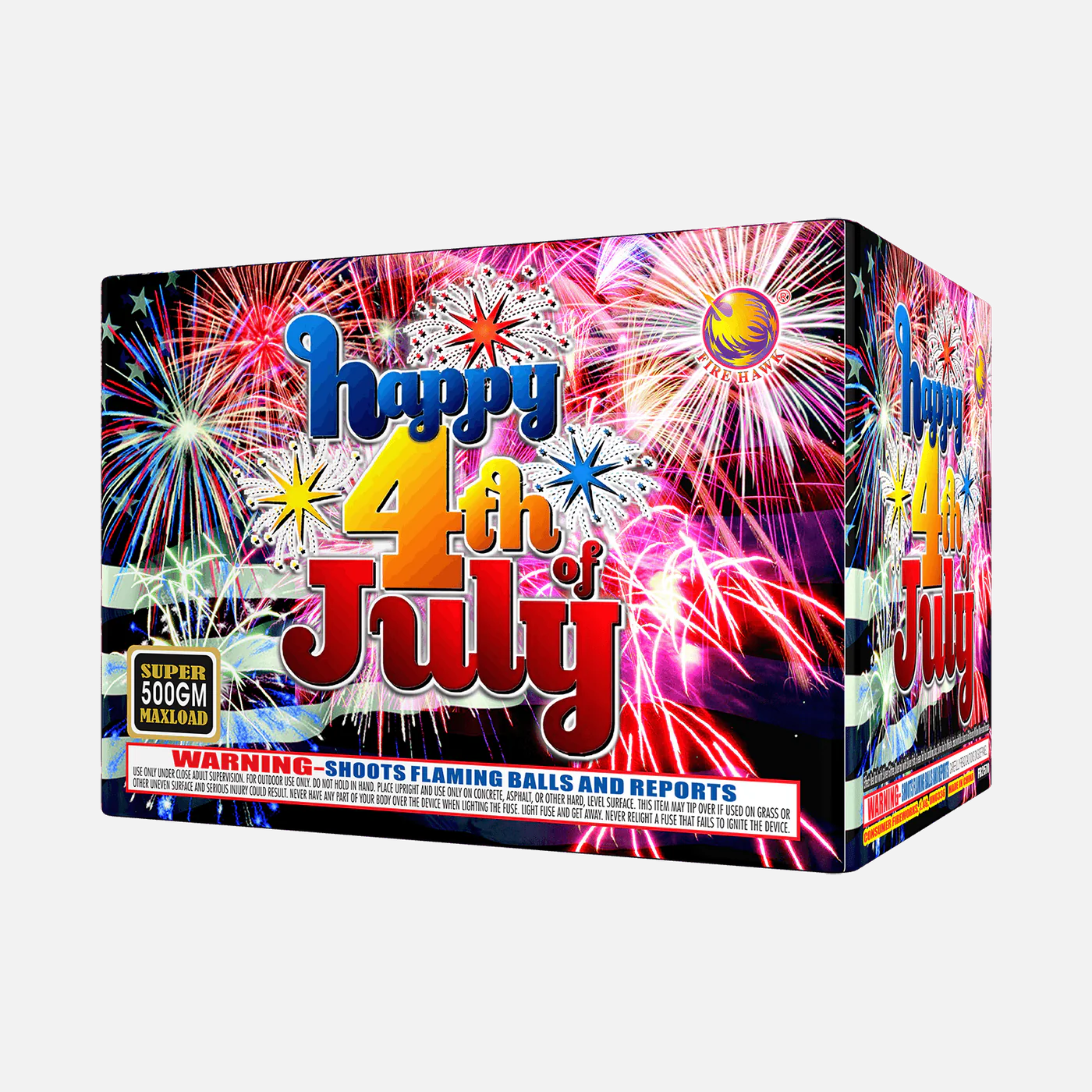 Happy 4th of July 22-Shot Aerial Cake