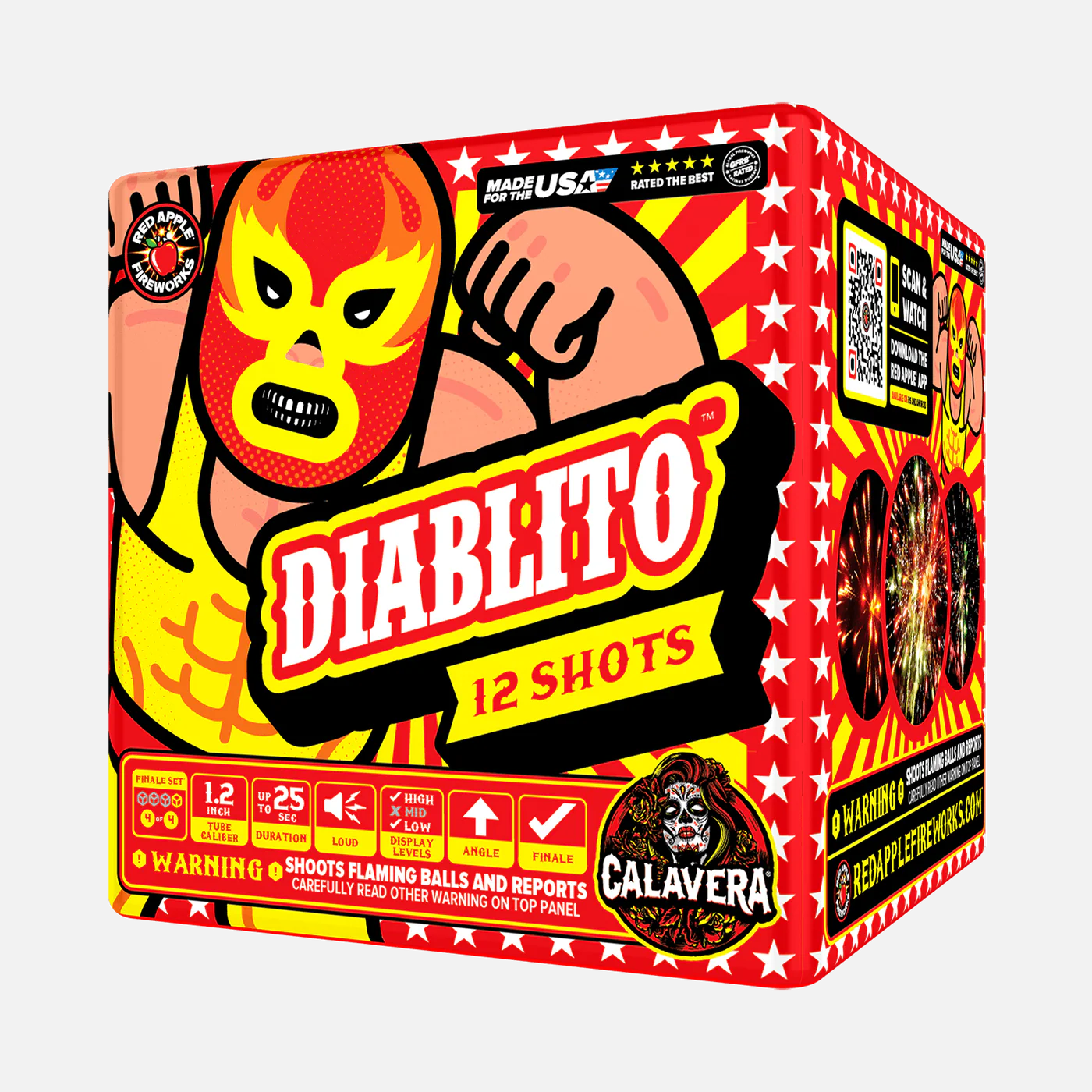 Luchadores Extremos 48-Shot Standard Aerial Finale Set