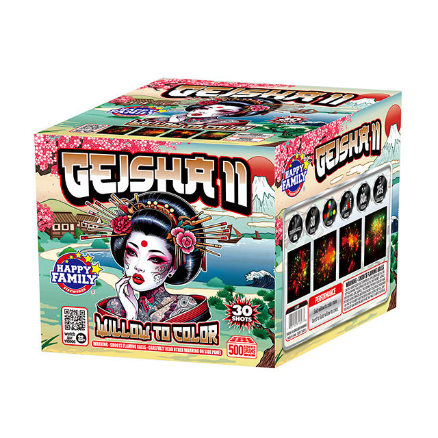 Geisha II 30-Shot XL Aerial Cake