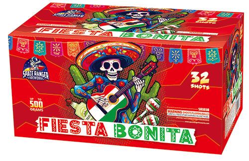 Fiesta Bonita 32-Shot XL Aerial Cake