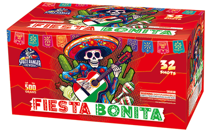 Fiesta Bonita 32-Shot XL Aerial Cake
