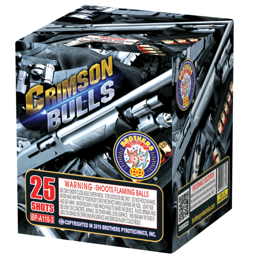 Rap Sheet 25-Shot Aerial Assortment Set (3-Pack)