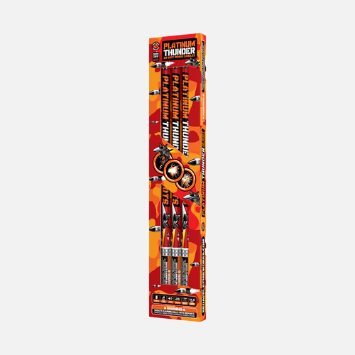 Platinum® Thunder 10 Shot Roman Candles