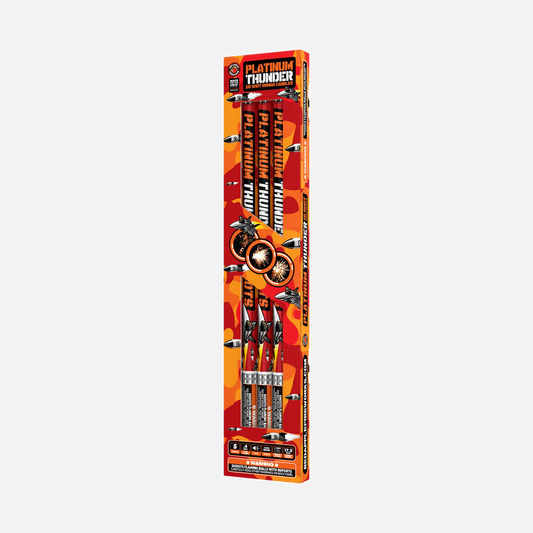 Platinum® Thunder 10 Shot Roman Candles
