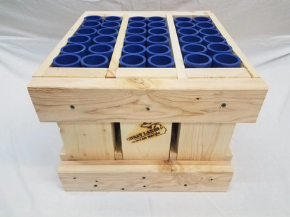 Great Lakes Mortar Racks™ 36-Shot Double Row Straight Rack