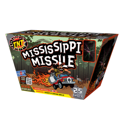 Mississippi Missile 25-Shot XL Aerial Cake