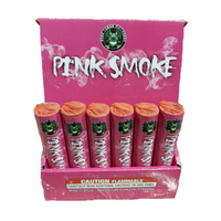 Bomba de humo rosa de gran tamaño | Caja de 60 unidades