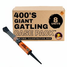 Giant Gatling 400-Shot XL Roman Candle | Case Pack™ 8/1
