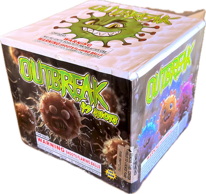 Pastel Aéreo XXL Outbreak de 49 Tiros