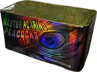 Master Roaring Peacock 72-Shot XXL Aerial Cake