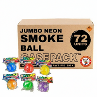 Bolas de humo de neón Jumbo Bomba de humo grande | Paquete de caja™ 24/6