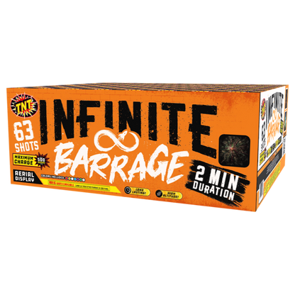 Infinite Barrage 63-Shot XL Aerial Cake