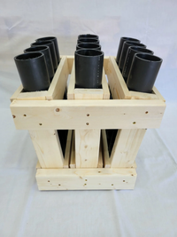 Great Lakes Mortar Racks™ 3 in. 12-Shot 1.3G Display Fan Rack