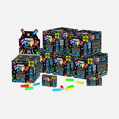 Pixel Popz™ Tubos de neón con broche a presión