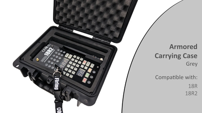 Estuche de transporte blindado remoto Cobra 18R2 (negro)