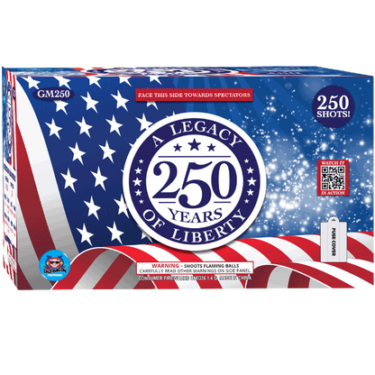 A Legacy of Liberty 250-Shot XL Aerial Cake