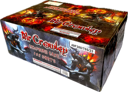 Tarta aérea XXL Mr. Crowley de 168 disparos