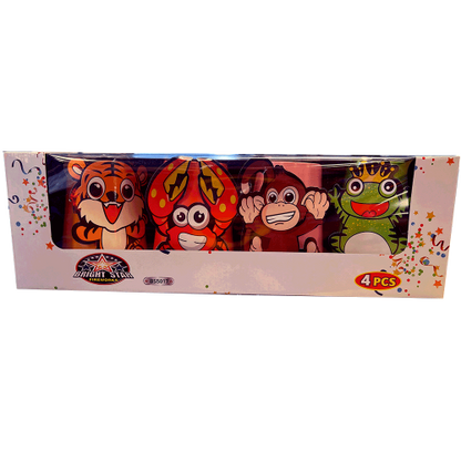 Party Animals Fountain Assortment (4-Pack)