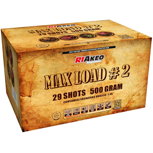 Tarta aérea de 29 disparos XL de Max Load #2