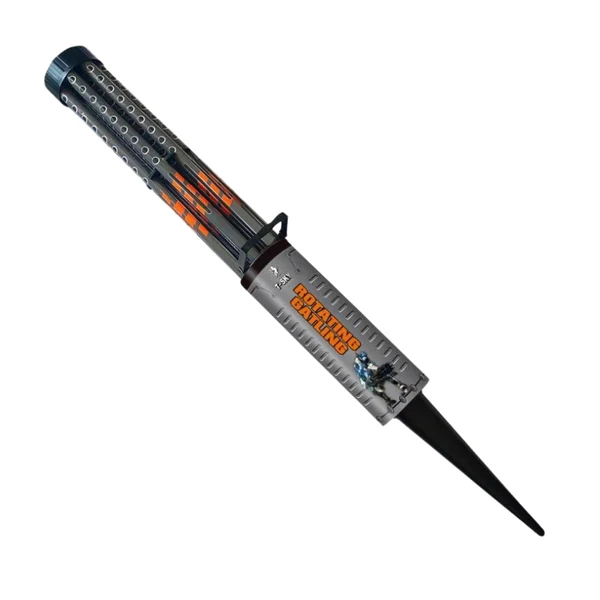 Rotating Gatling 300-Shot XL Barrage Candle