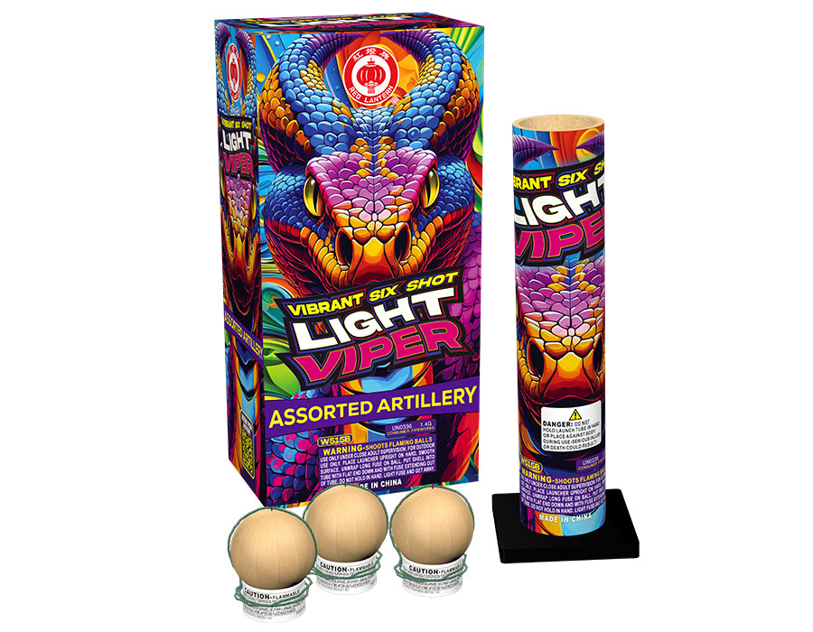 Light Viper 6-Shot Artillery Shell Kit