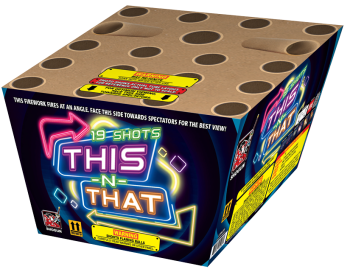 This-N-That 19-Shot XL Aerial Cake