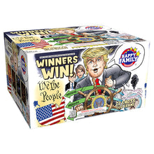 Winners Win! 27-Shot XL Aerial Cake
