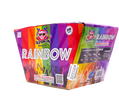 Rainbow 25-Shot XL Aerial Cake