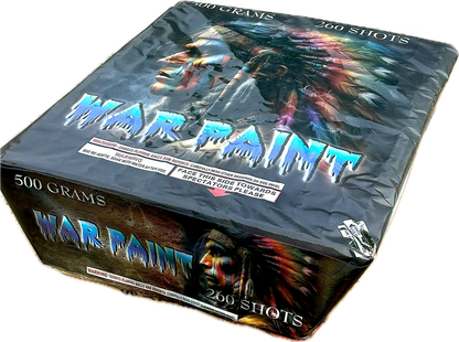 War Paint 260-Shot XXL Aerial Cake